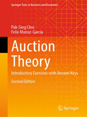 cover image of Auction Theory
